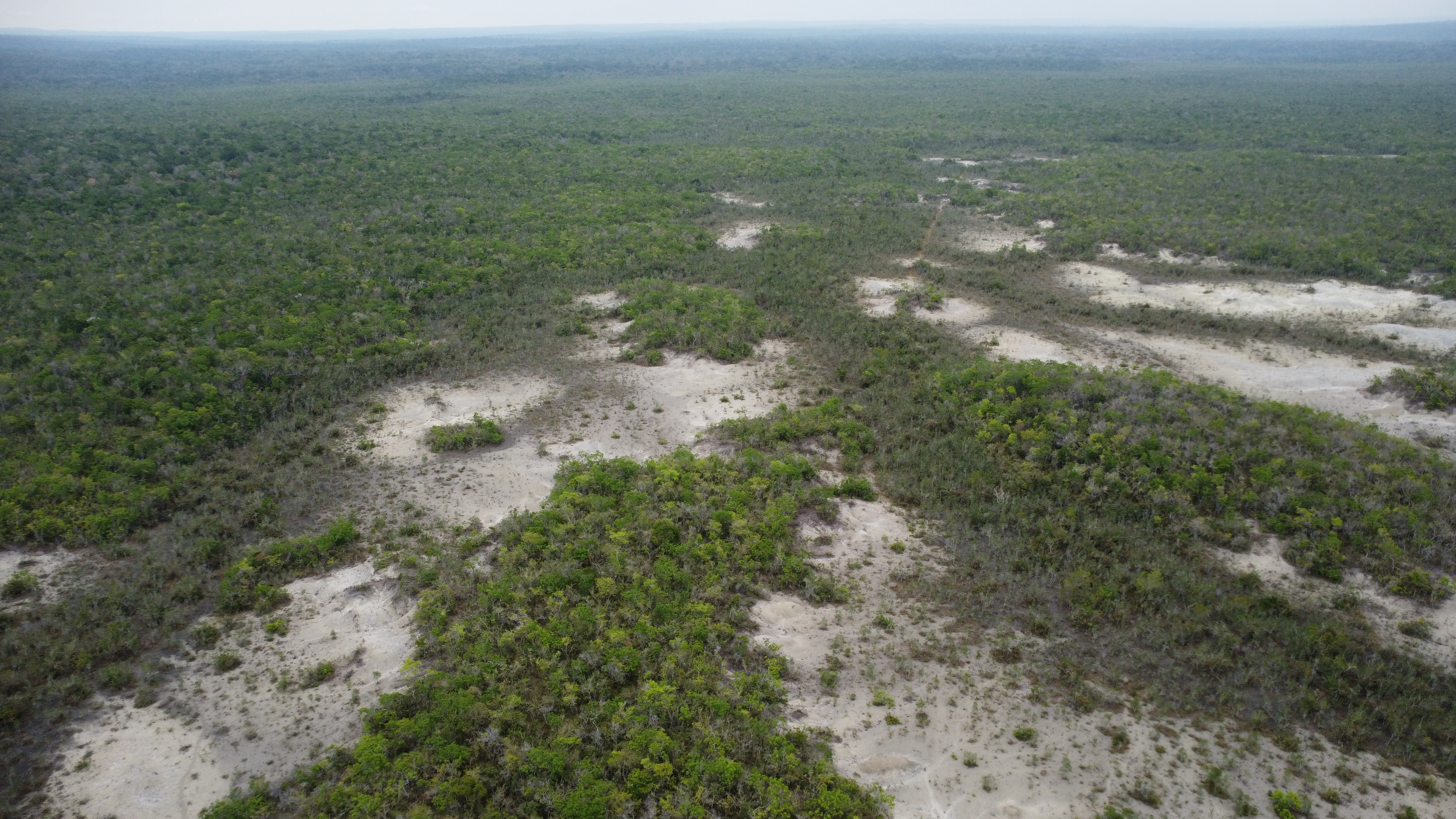 Fieldwork landscape in Guatemala